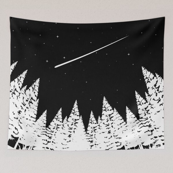 Item preview, Meteor Shower Astronomy Art designed and sold by artworkbyrihen.