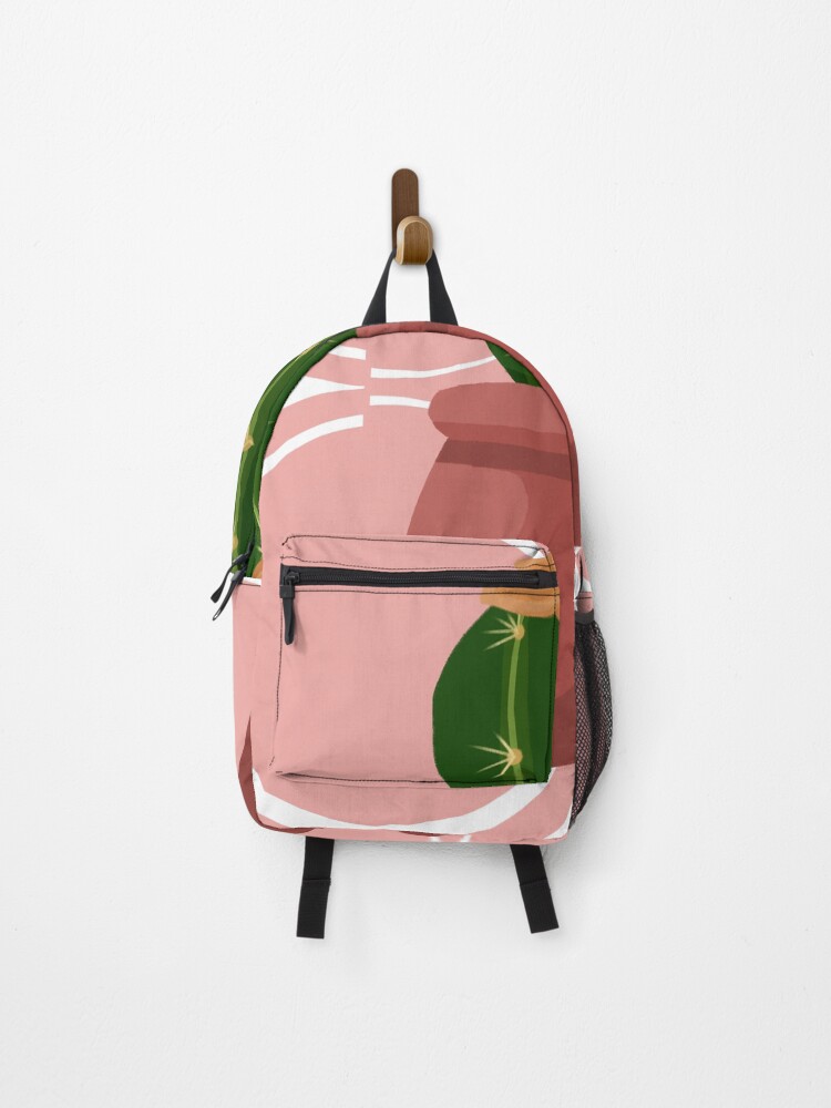 Thumbnail 1 of 3, Backpack, cactus designed and sold by Michorgeman.