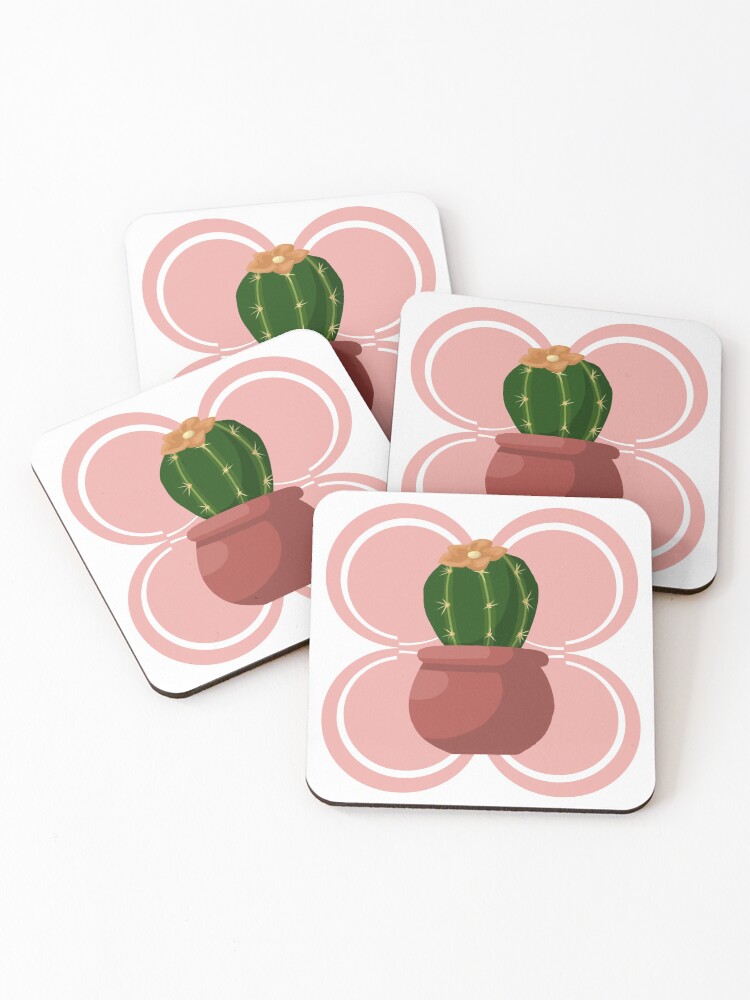 Thumbnail 1 of 5, Coasters (Set of 4), cactus designed and sold by Michorgeman.
