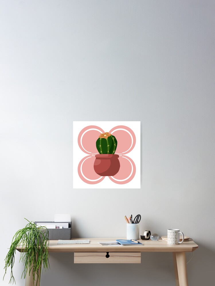 Imagen 2 de 3, Póster con la obra cactus, diseñada y vendida por Michorgeman.