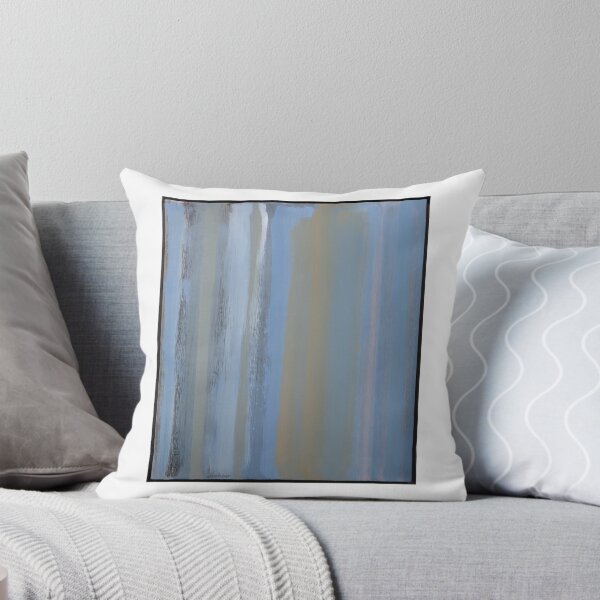 Item preview, LINEAR PAINTING Aqua designed and sold by T J Bateson.