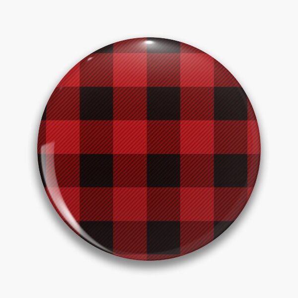 Red Plaid Print Cool Red & Black Flannel Pattern Nice Checkered