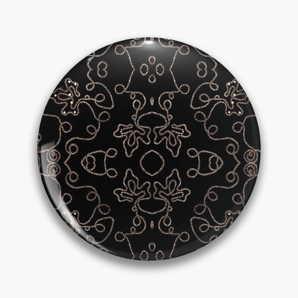 Item preview, Elegant gold embellishments on black designed and sold by homemadecreate.