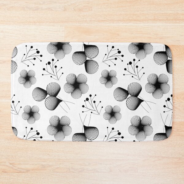 Item preview, hand drawn line flower pattern designed and sold by Illutino.