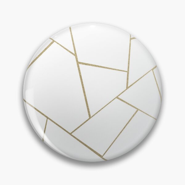 Item preview, Gold White Geometric Glam #1 #geo #decor #art designed and sold by Anita's & Bella's Art.