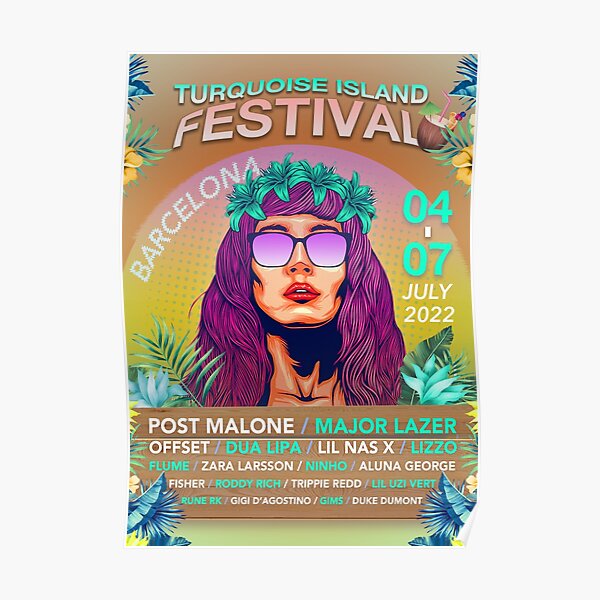 Festival des fleurs d'été Poster