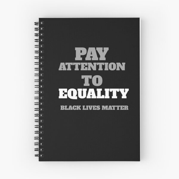 Aperçu de l'œuvre Faites attention à l'égalité, les vies noires comptent créée et vendue par DifferenceMaker.