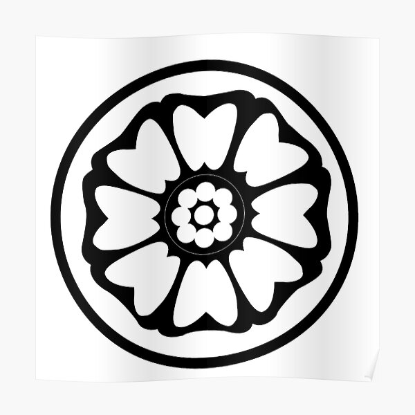 White Lotus Tile Poster By T3amavatar Redbubble