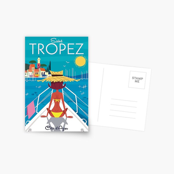 Item preview, St Tropez poster designed and sold by GAGodel.
