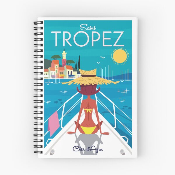 Item preview, St Tropez poster designed and sold by GAGodel.