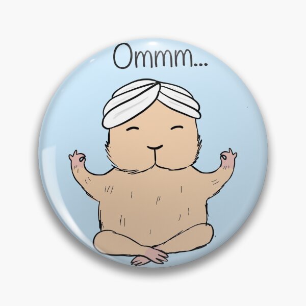 Item preview, Guinea pig meditation  designed and sold by mondesign26.