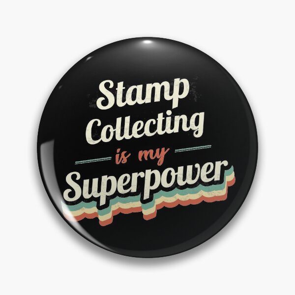 Item preview, Stamp Collecting is my Superpower  designed and sold by Custom365.