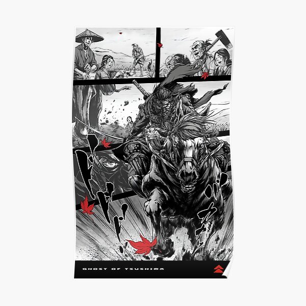 GHOST OF TSUSHIMA - THE HORSEMAN Poster