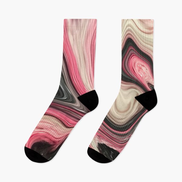 Item preview, Abstract Fluid Painting Marble Pattern Pink Gray designed and sold by Patricia Piotrak.