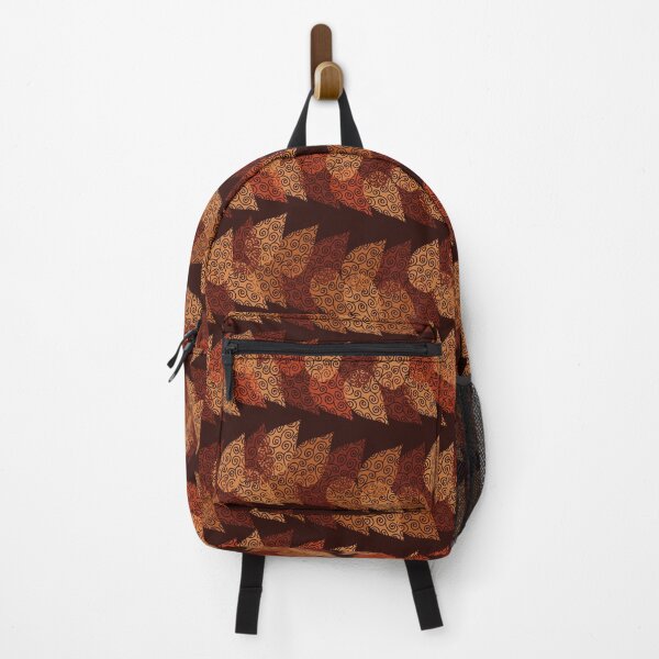 Item preview, autumn leaves | striped vector pattern designed and sold by rysunki-malunki.