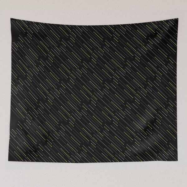 Item preview, neon black lines pattern designed and sold by leancircuit.