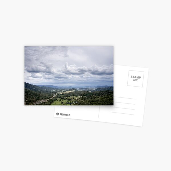Clouds over Moonbi - NSW - Australia Postcard