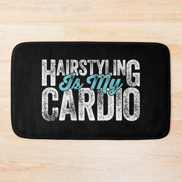 Item preview, Hairstyling Is My Cardio Cute Hairdresser Funny Hairstylist designed and sold by inkedtee.