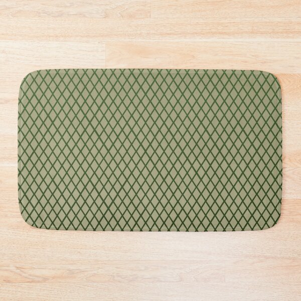 Item preview, minimal green rhombuses designed and sold by leancircuit.
