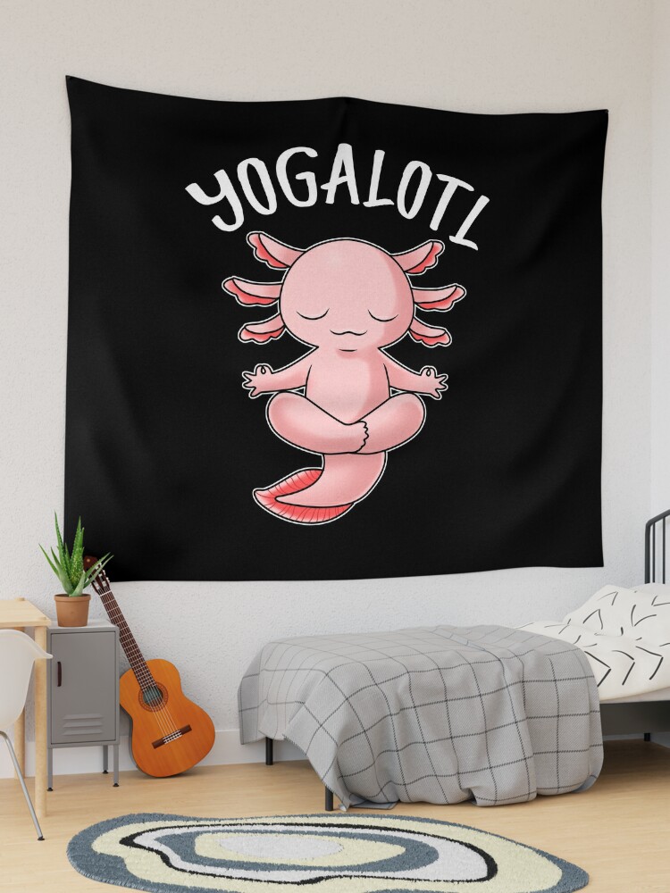 Yoga Shirts Women Meditation Gifts Axolotl Yoga Poster for Sale by  DSWShirts