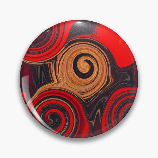Item preview, Abstract Fluid Painting Marble Pattern Red Black designed and sold by Patricia Piotrak.