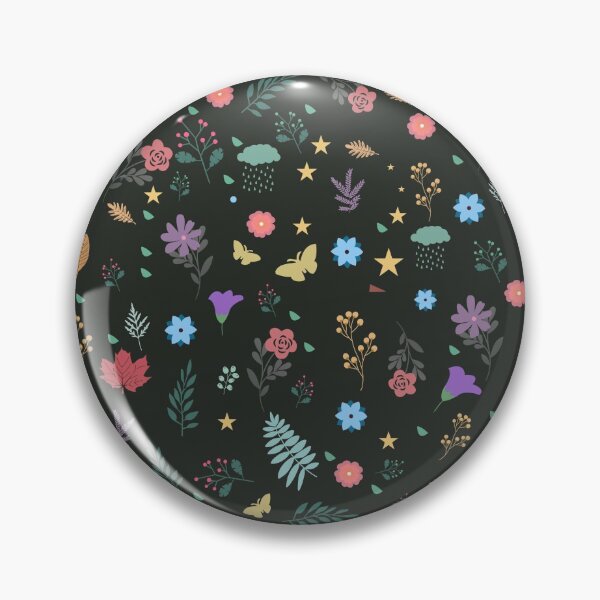 Item preview, Midnight Blue Blossoming Floral Pattern designed and sold by chanzds.