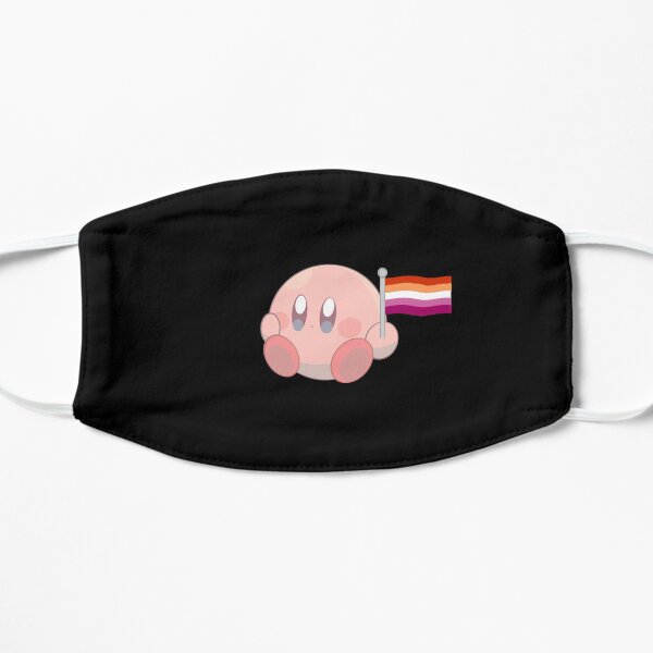 Kirby Lesbian Flag <3 Mask
