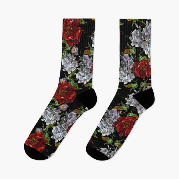 Item preview, Embroidery red roses  designed and sold by matrioshka.