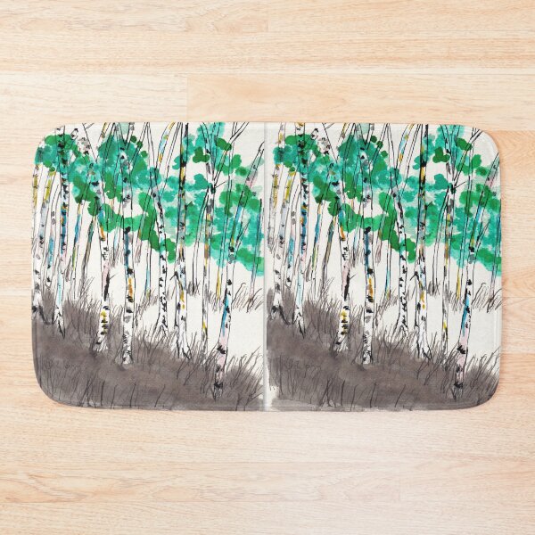 Item preview, summer birches designed and sold by wormink.