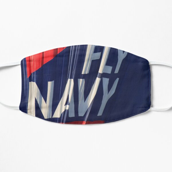 Fly Navy Happy Birthday Dad Card Flat Mask
