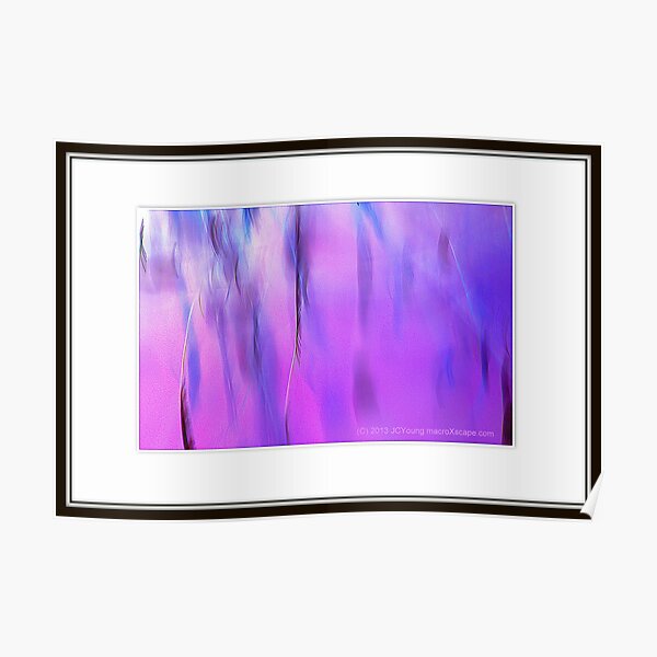 Purple Rain out the Window Poster
