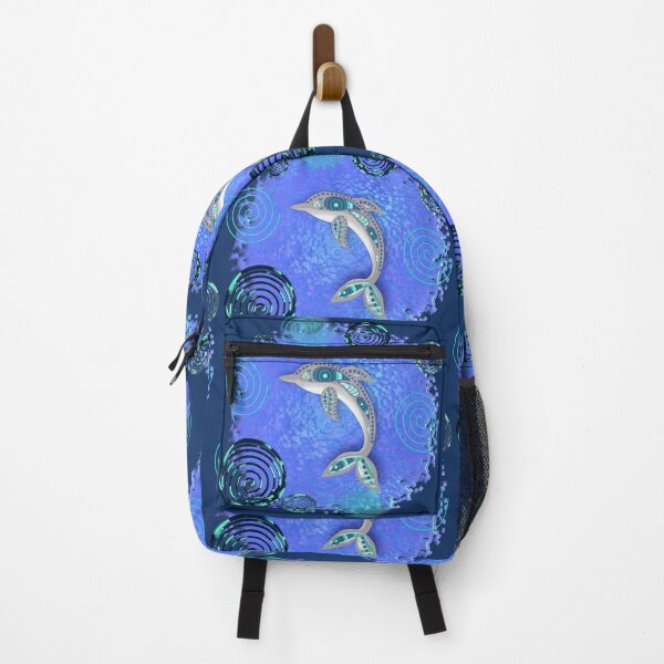 Item preview, DOLPHIN SWIRLY OCEAN 266. designed and sold by sana90.