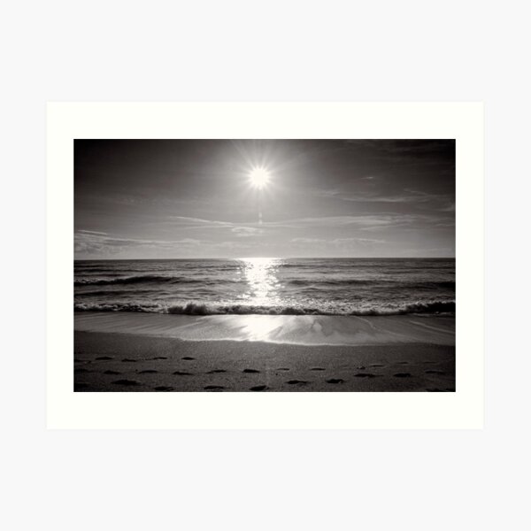 Sunrise stroll - Korora - NSW - Australia Art Print