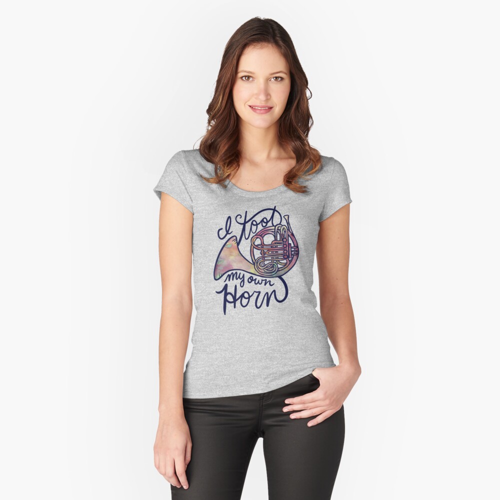 Item preview, Tailliertes Rundhals-Shirt designed and sold by Boogiemonst.