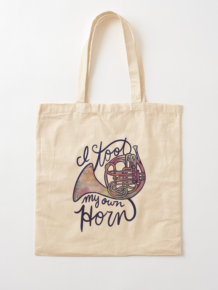 Thumbnail 2 von 5, Stofftasche, French Horn Humor designt und verkauft von Boogiemonst.