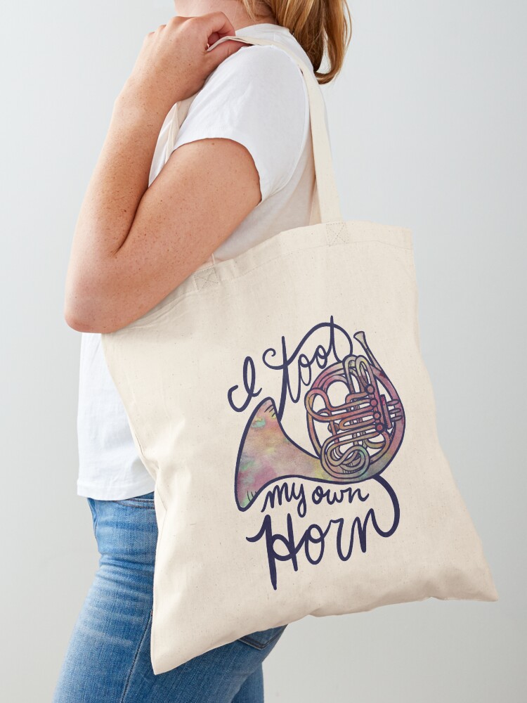 Thumbnail 1 von 5, Stofftasche, French Horn Humor designt und verkauft von Boogiemonst.