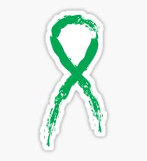 Awareness Green Ribbon Sticker