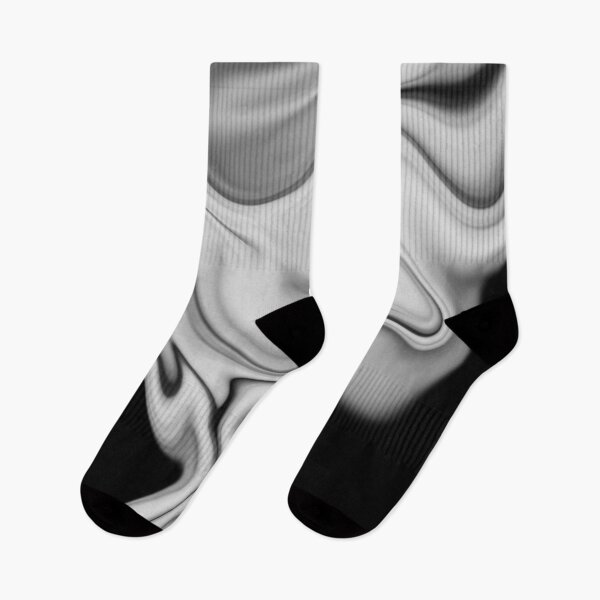 Item preview, Fluid Painting Marble Pattern Black White Gray designed and sold by Patricia Piotrak.