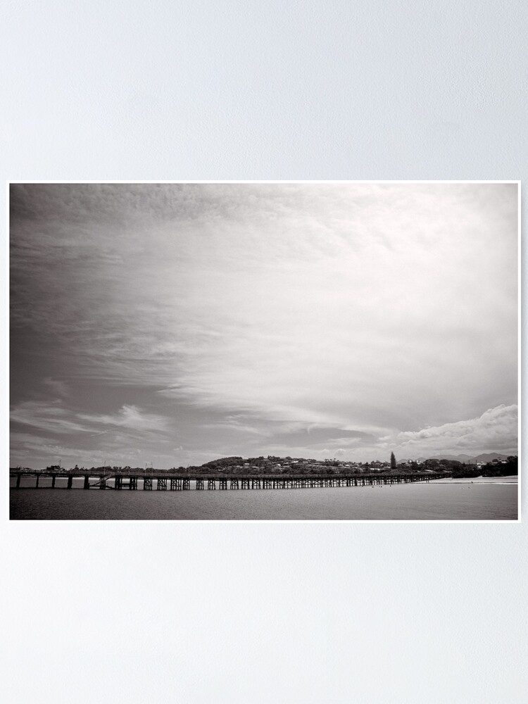 Alternate view of Endless Pier - Coffs Harbour - NSW - Australia Poster