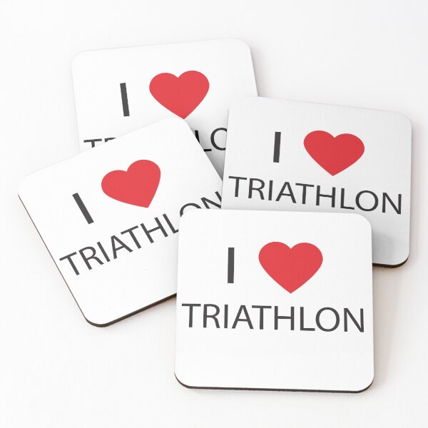 Item preview, I Love Triathlon, Sport Triathlete designed and sold by overstyle.