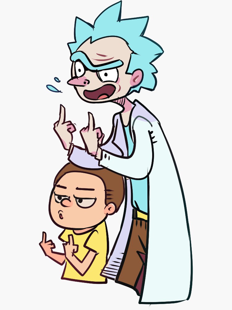 Rick And Morty Flat Surface