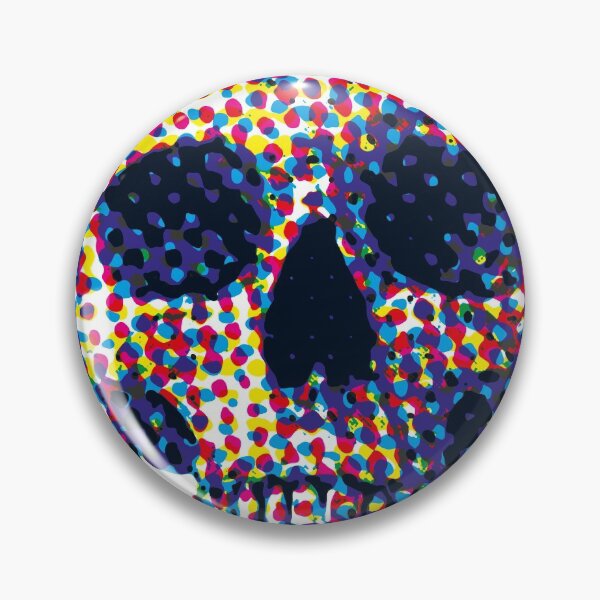 Item preview, Color Dot Skull designed and sold by MoSt90.