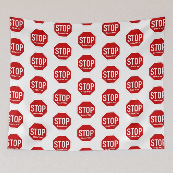 Item preview, Stop Corruption designed and sold by Caleb Turner.
