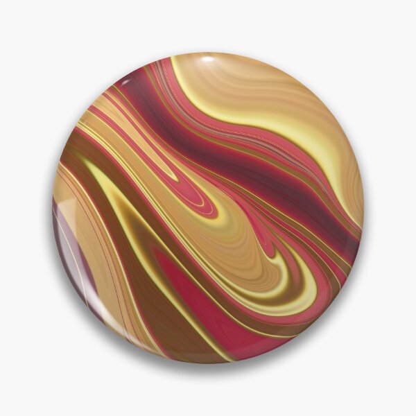Item preview, Abstract Fluid Painting Marble Pattern Red and Gold designed and sold by Patricia Piotrak.