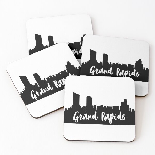 Item preview, Grand Rapids, Michigan City Skyline Silhouette  designed and sold by Ashleylcoop.