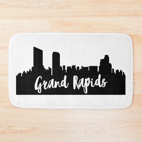 Item preview, Grand Rapids, Michigan City Skyline Silhouette  designed and sold by Ashleylcoop.