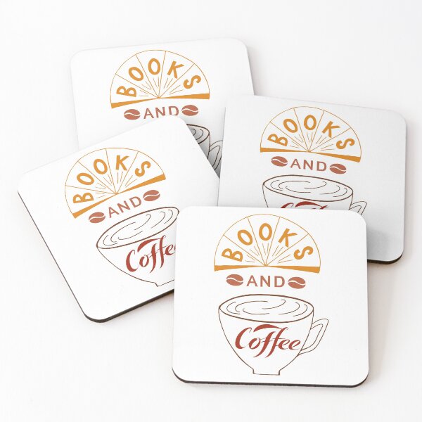 Item preview, Books and Coffee print designed and sold by firmine417.
