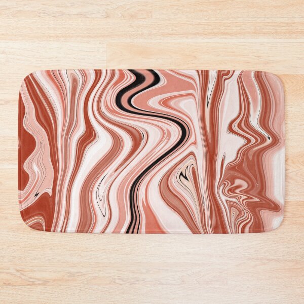 Item preview, Fluid Painting Wave Pattern Red and Black designed and sold by Patricia Piotrak.