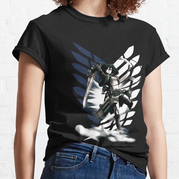 Shingeki no Kyojin - Mikasa Ackerman Camiseta clásica
