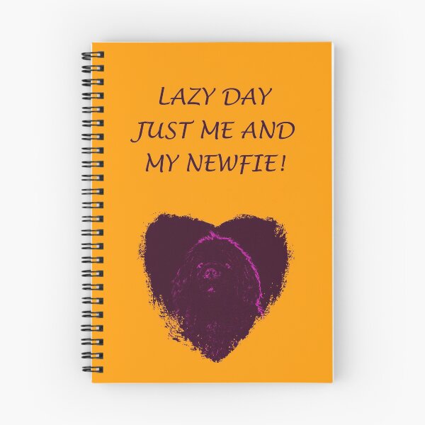 Item preview, Newfoundland dog heart purple designed and sold by Moonyflower.